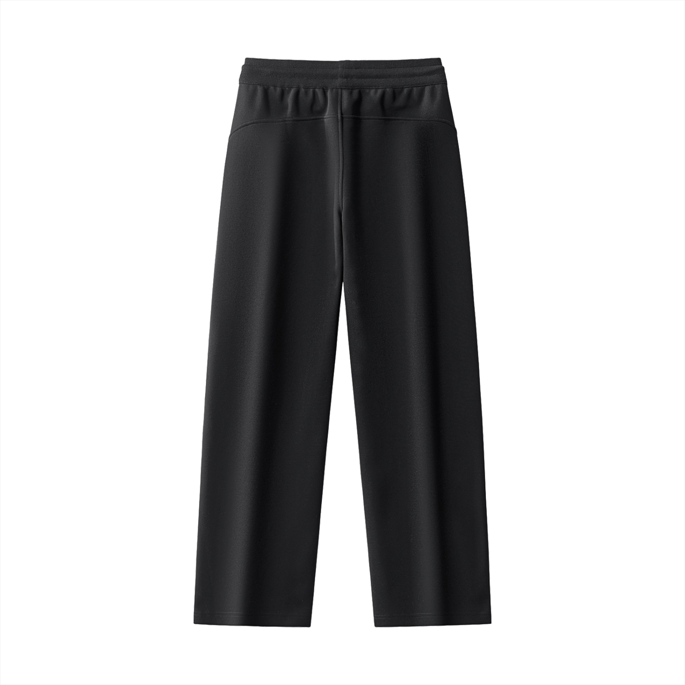 Women Essential Heavyweight Drawstring Straight Leg Cotton Blend Sweatpants